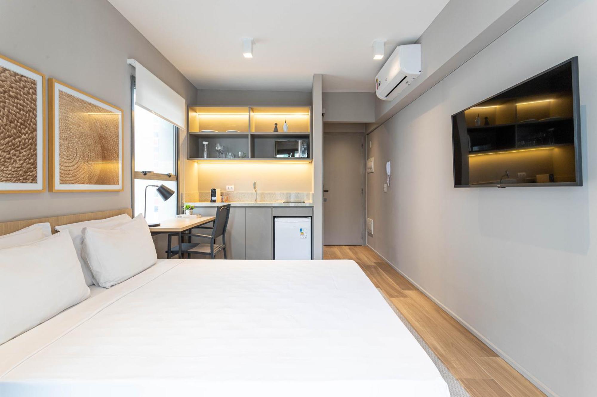 Apartamentos Proximos Ao Masp E A Metros Da Estacao Consolacao E Avenida Paulista - Next Haddock Сан-Паулу Екстер'єр фото