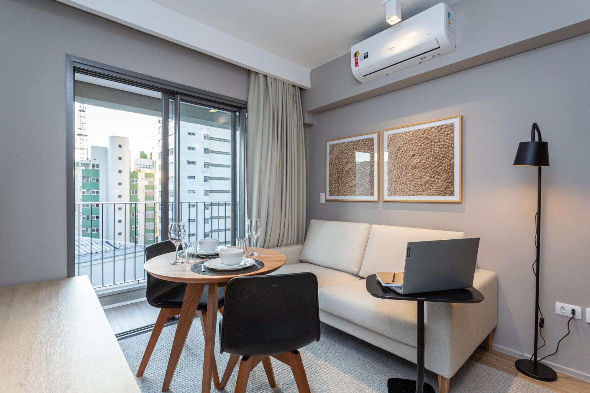 Apartamentos Proximos Ao Masp E A Metros Da Estacao Consolacao E Avenida Paulista - Next Haddock Сан-Паулу Екстер'єр фото
